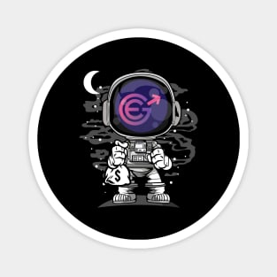 Astronaut Evergrow Crypto EGC Coin To The Moon Crypto Token Cryptocurrency Wallet Birthday Gift For Men Women Kids Magnet
